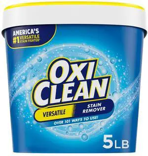 OxiClean Versatile Stain Remover Powder for Around the Home and Laundry 5 lb OxiClean Versatile Stain Remover Powder for Around the Home and Laundry 5 lb