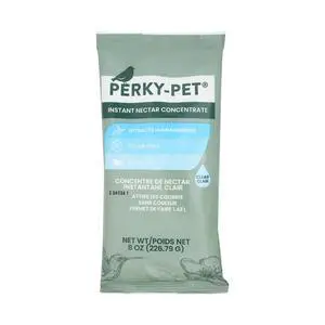 Perky-Pet 243SF Hummingbird Nectar Concentrate 8oz Powder Bag Makes 48fl oz Clear Food Nectar 100% Sucrose Perky-Pet 243SF Hummingbird Nectar Concentrate 8oz Powder Bag Makes 48fl oz Clear Food Nectar 100% Sucrose