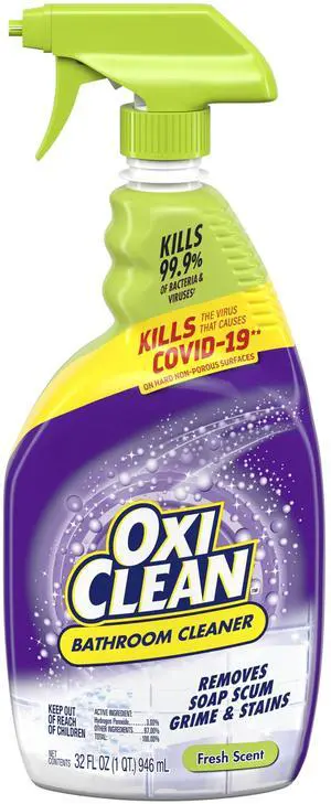 OxiClean Bathroom Cleaner 32oz OxiClean Bathroom Cleaner 32oz
