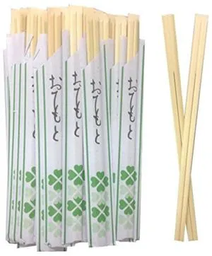 Solid No Splinter Disposable Wooden Chopsticks, 40 Pairs, Individually Wrapped, Best for Sushi & Asian Dishes Solid No Splinter Disposable Wooden Chopsticks, 40 Pairs, Individually Wrapped, Best for Sushi & Asian Dishes