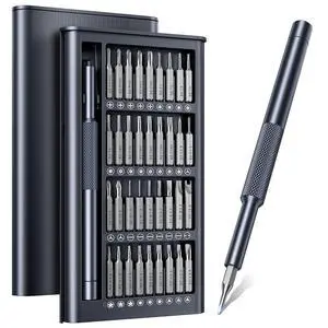 Wesdut 37-in-1 Professional Magnetic Precision Screwdriver Set with Bearing Steel for Phone, Computer, Watch, Laptop, Macbook, Ring Doorbell, Eyeglass, Electronic Wesdut 37-in-1 Professional Magnetic Precision Screwdriver Set with Bearing Steel for Phone, Computer, Watch, Laptop, Macbook, Ring Doorbell, Eyeglass, Electronic