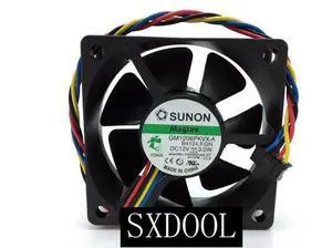 Original Sunon GM1206PKVX-A DC12V 3W 6cm 6020 for Dell Optiplex 780 790 990 7010 9010 9020 USFF Fan CN-0K650T Original Sunon GM1206PKVX-A DC12V 3W 6cm 6020 for Dell Optiplex 780 790 990 7010 9010 9020 USFF Fan CN-0K650T