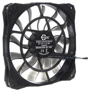 12015 Slim 15mm Thickness, Best for Small Case 120mm PWM Controlled Fan With De-vibration Rubber,Space saving, unique line design, quiet, ultra-thin 120*15mm SXD12015R12H 12015 Slim 15mm Thickness, Best for Small Case 120mm PWM Controlled Fan With De-vibration Rubber,Space saving, unique line design, quiet, ultra-thin 120*15mm SXD12015R12H