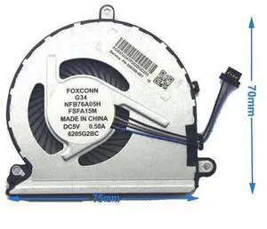 Cpu cooling fan for HP Pavilion 15-AU 15-AU010WM 1 Cpu cooling fan for HP Pavilion 15-AU 15-AU010WM 1