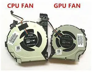Gpu and Cpu cooling fan for HP PAVILION 15-CX0058WM 15-CX 15-CX0068TX TPN-C133 Gpu and Cpu cooling fan for HP PAVILION 15-CX0058WM 15-CX 15-CX0068TX TPN-C133