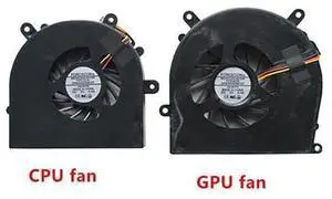Gpu and Cpu cooling fan for Clevo P151SM P150SM P170 P370 X611 X511 X711 X811 X911 Gpu and Cpu cooling fan for Clevo P151SM P150SM P170 P370 X611 X511 X711 X811 X911