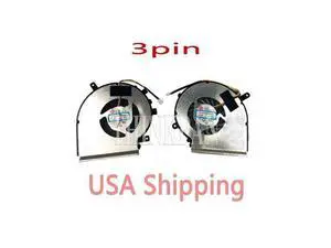 Gpu and Cpu cooling fan for MSI GE62 2QC 2QD 2QE 2QF 2QL 6QC 6QD 6QE 6QF 6QL Gpu and Cpu cooling fan for MSI GE62 2QC 2QD 2QE 2QF 2QL 6QC 6QD 6QE 6QF 6QL