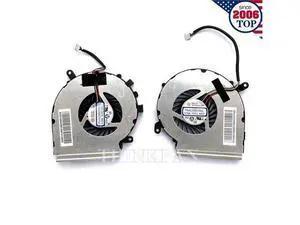 Gpu and Cpu cooling fan for MSI GV62 8RD GV62 8RC GV62 7RE Gpu and Cpu cooling fan for MSI GV62 8RD GV62 8RC GV62 7RE