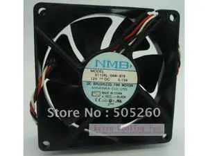 NMB NMB 8025 12V 0.1A 3110KL-04W-B19 cpu cooler heatsink axial Cooling Fan NMB NMB 8025 12V 0.1A 3110KL-04W-B19 cpu cooler heatsink axial Cooling Fan