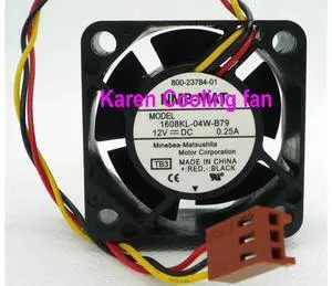 NMB 4CM 1608KL-04W-B79 4020 12V 0.25A 2811 router cooling fan NMB 4CM 1608KL-04W-B79 4020 12V 0.25A 2811 router cooling fan