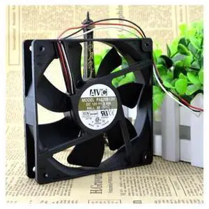AVC F1225B12H 12V 0.45A 12cm 12025 Double Ball Chassis Cooling Fan AVC F1225B12H 12V 0.45A 12cm 12025 Double Ball Chassis Cooling Fan