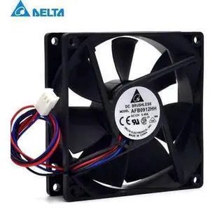1pcs AFB0912HH DC 12V 0.40A, 92X92X25mm 80mm 3-wire 3-pin connector cooling fan 1pcs AFB0912HH DC 12V 0.40A, 92X92X25mm 80mm 3-wire 3-pin connector cooling fan