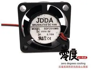 JDDA SDF2510MS 25x25x10MM DC5V 0.1A 2.5CM 2Lines cooling fan JDDA SDF2510MS 25x25x10MM DC5V 0.1A 2.5CM 2Lines cooling fan