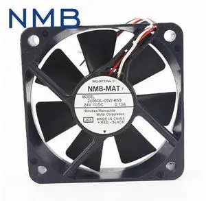 1pcs DC 24V 0.13A 2406GL-05W-B59 6015 60mm 60*60*15mm server inveter cooling fan 1pcs DC 24V 0.13A 2406GL-05W-B59 6015 60mm 60*60*15mm server inveter cooling fan