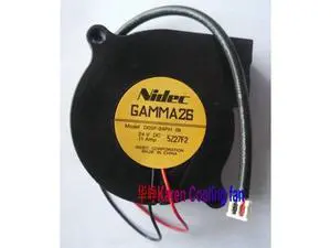 Nidec 5CM 5015 24V 0.11A GAMMA26 D05F-24PH 08 2wire Blower Cooling fan Nidec 5CM 5015 24V 0.11A GAMMA26 D05F-24PH 08 2wire Blower Cooling fan