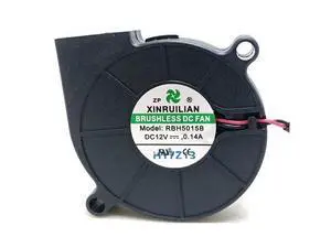 RBH5015B DC12V 0.14A 50*15MM 2LInes 3D Printer Blower cooling fan RBH5015B DC12V 0.14A 50*15MM 2LInes 3D Printer Blower cooling fan