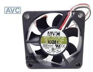 original AVC C5010B12M 3 wires 5cm fan DC 12V 0.15A server inverter cooler original AVC C5010B12M 3 wires 5cm fan DC 12V 0.15A server inverter cooler
