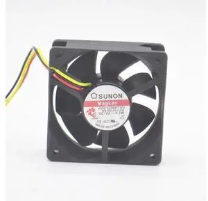 Original KDE1206PTV3 12V 0.7W 6CM 3 line SUNON radiator fan Original KDE1206PTV3 12V 0.7W 6CM 3 line SUNON radiator fan
