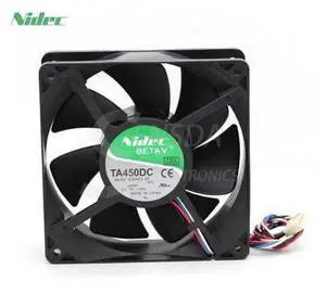 Original For Nidec TA450DC B35502-35 12038 12cm 12V 1.4A For D8794 PWM controller fan 4wire Original For Nidec TA450DC B35502-35 12038 12cm 12V 1.4A For D8794 PWM controller fan 4wire