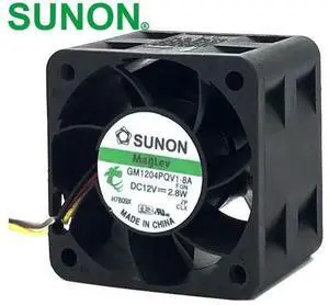 1pcs GM1204PQV1-8A 12V 2.8W 4CM 4028 3-line 1U 2U server fan 9200rpm 14CFM 1pcs GM1204PQV1-8A 12V 2.8W 4CM 4028 3-line 1U 2U server fan 9200rpm 14CFM