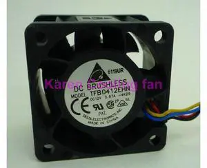 DELTA 4CM TFB0412EHN 4028 12V 0.87A 4Wire Cooling Fan DELTA 4CM TFB0412EHN 4028 12V 0.87A 4Wire Cooling Fan