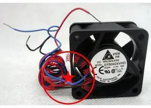 DELTA 4cm EFB0424VHD -R00 4020 24V 0.14A 3WIRE Cooling Fan DELTA 4cm EFB0424VHD -R00 4020 24V 0.14A 3WIRE Cooling Fan
