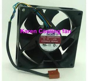 AVC 8cm DS08025R12UP059 8025 12v 0.35a 4wire cooling fan AVC 8cm DS08025R12UP059 8025 12v 0.35a 4wire cooling fan