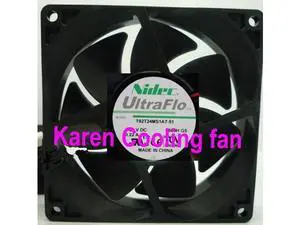 Nidec 9cm T92T24MS1A7-51 9225 24v 0 . 22a Cooling fan Nidec 9cm T92T24MS1A7-51 9225 24v 0 . 22a Cooling fan