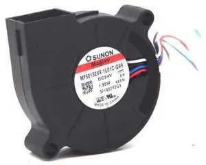 Sunon MF50152VX-1L01C-Q99 MF50152VX-1L01C-s99 5015 DC 24v 1.95W PWM blower 6000RPM 4.8CFM 4wire lead Cooling fan Sunon MF50152VX-1L01C-Q99 MF50152VX-1L01C-s99 5015 DC 24v 1.95W PWM blower 6000RPM 4.8CFM 4wire lead Cooling fan