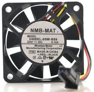 Original NMB 2406KL-05W-B59 6015 24V 0.13A 6CM CNC FANUC fan Original NMB 2406KL-05W-B59 6015 24V 0.13A 6CM CNC FANUC fan