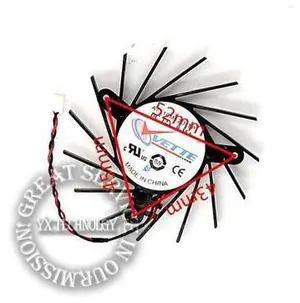 video card fanNew 3870 Graphics card fan A7510M12D (TP) 12V 0.35A Dual ball bearing 72mm diameter video card fanNew 3870 Graphics card fan A7510M12D (TP) 12V 0.35A Dual ball bearing 72mm diameter