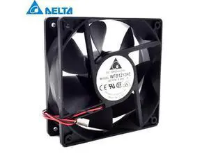 Delta WFB1212HE 12V 0.6A 12038 12 double ball bearing fan 2 -wire interface 120*120*38mm Delta WFB1212HE 12V 0.6A 12038 12 double ball bearing fan 2 -wire interface 120*120*38mm