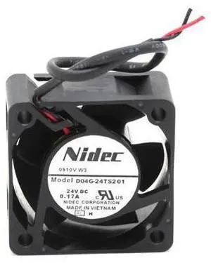 NIDEC D04G-24TS2 01 DC24V 0.17A 4CM 4020 40mm inverter silent cooling fan NIDEC D04G-24TS2 01 DC24V 0.17A 4CM 4020 40mm inverter silent cooling fan