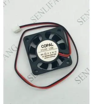 Genuine For COPAL F410T-12HC DC12V 2wire 2pin 4010 40x40x10mm Cooling Fan Genuine For COPAL F410T-12HC DC12V 2wire 2pin 4010 40x40x10mm Cooling Fan
