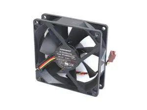 Foxconn PVA092G12M DC12 Volt 0.24 Amp, Rear Case Brushless Cooling Fan 92mm x 92mm x 25mm, 3-WIRE/3-PIN CONNECTOR Foxconn PVA092G12M DC12 Volt 0.24 Amp, Rear Case Brushless Cooling Fan 92mm x 92mm x 25mm, 3-WIRE/3-PIN CONNECTOR