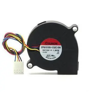 1pcs EF50151BX-1C02C-S99 5015 5cm 550*50*15mm fan 12V 1.8W Turbine Cooling Fan 1pcs EF50151BX-1C02C-S99 5015 5cm 550*50*15mm fan 12V 1.8W Turbine Cooling Fan