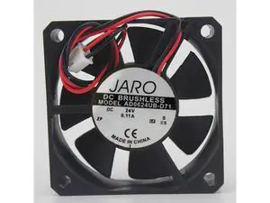 Genuine fan AD0624UB-D71 6015 24V 0.11A power supply cooling fan Genuine fan AD0624UB-D71 6015 24V 0.11A power supply cooling fan
