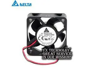 Delta 5CM AFB0512HD 12V 0.15A 5020 dual ball bearing cooling fan 50 * 50 * 20mm Delta 5CM AFB0512HD 12V 0.15A 5020 dual ball bearing cooling fan 50 * 50 * 20mm