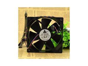 Delta 12CM 12038 12V 1A AUC1212DE 4-wire PWM mute large air volume chassis cooling fan Delta 12CM 12038 12V 1A AUC1212DE 4-wire PWM mute large air volume chassis cooling fan