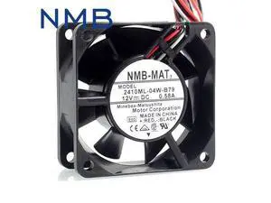 Original 2410ML-04W-B79 6025 6CM 12V 0.58A three wire speed dual- ball bearing fan 60*60*24mm Original 2410ML-04W-B79 6025 6CM 12V 0.58A three wire speed dual- ball bearing fan 60*60*24mm