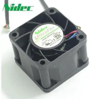 Nidec 4028 12V 0.73A 4CM winds of fan violence W40S12BS4A5-07 40*40*28mm Nidec 4028 12V 0.73A 4CM winds of fan violence W40S12BS4A5-07 40*40*28mm