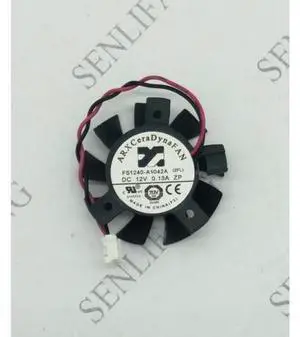 FOR Original 4010 hole isosceles 26 20mm large 2 pin FS1240-A1042A graphics fan FOR Original 4010 hole isosceles 26 20mm large 2 pin FS1240-A1042A graphics fan