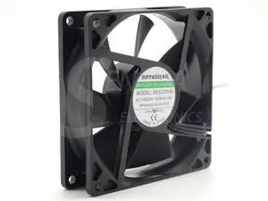 ec centrifugal fan motor 92*92*25 mm 92mm 9.2cm double voltage 115V 230V axial 6W 2800RPM 55.2CFM high speed case cooling fan ec centrifugal fan motor 92*92*25 mm 92mm 9.2cm double voltage 115V 230V axial 6W 2800RPM 55.2CFM high speed case cooling fan