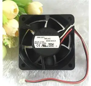 New original 6CM D06K-24TU 6025 fan 24V 0.1A Nidec suitable for printer / inverter cooling fan 3-pin New original 6CM D06K-24TU 6025 fan 24V 0.1A Nidec suitable for printer / inverter cooling fan 3-pin