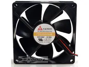 NEW original 92mm Y.S.TECH FD249225HB 9025 9225 2pin DC 24V 0.16A axial cooling fan NEW original 92mm Y.S.TECH FD249225HB 9025 9225 2pin DC 24V 0.16A axial cooling fan