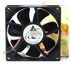 NEW original 8CM QUR0812SH 8025 12V 0.5A PWM fan speed control speed cooler NEW original 8CM QUR0812SH 8025 12V 0.5A PWM fan speed control speed cooler