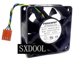 New original Foxconn PVA060G12H 12V 0.35A 6CM 6025 4-wire 4-pin cabinet power supply equipment Square cooling fan New original Foxconn PVA060G12H 12V 0.35A 6CM 6025 4-wire 4-pin cabinet power supply equipment Square cooling fan