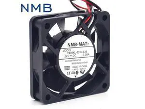 NMB 2406KL-05W-B39 24V 0.08A 6CM 6015 Fan 3-wire NMB 2406KL-05W-B39 24V 0.08A 6CM 6015 Fan 3-wire
