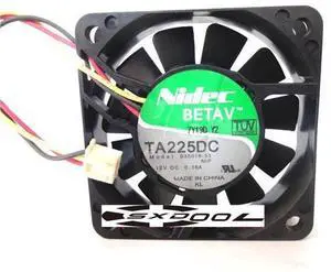 Original Nidec 6cm 6015 12V TA225DC B35018-33 fan Original Nidec 6cm 6015 12V TA225DC B35018-33 fan