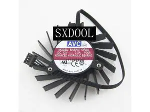 AVC BASA0710R2U frameless 12V 0.5A 4 Wires 4 Pins VGA Fan graphics card cooler AVC BASA0710R2U frameless 12V 0.5A 4 Wires 4 Pins VGA Fan graphics card cooler